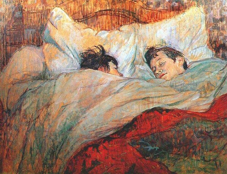 Henri de toulouse-lautrec In Bed, Spain oil painting art